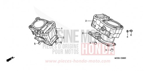CYLINDRE XL650V1 de 2001